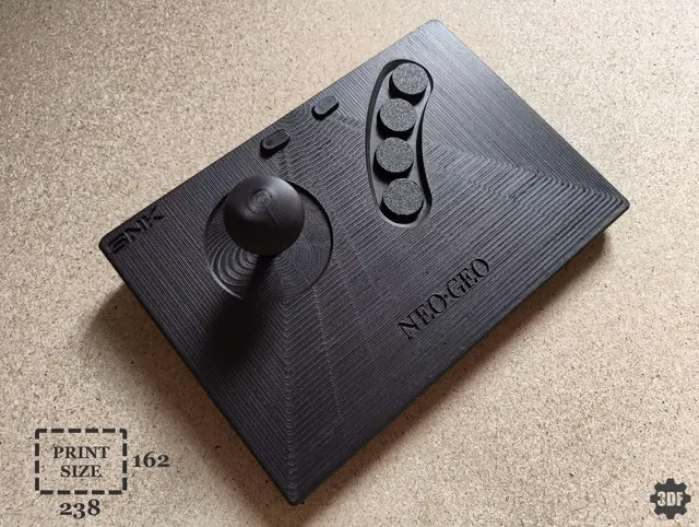 SNK NEO GEO AES CONTROLLER — modelo 3D