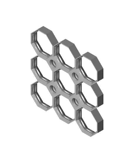 3x3 Multiboard Corner Legacy Tile — modelo 3D
