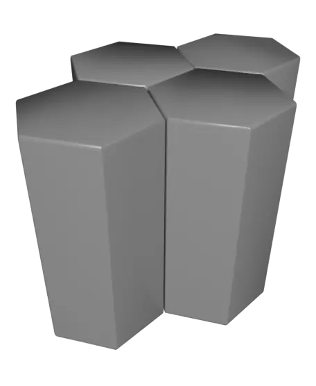 Fexahidget - fidget toy — modelo 3D
