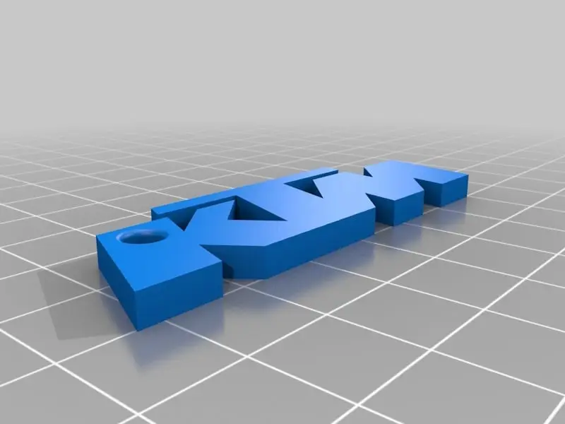 KTM Keychain — modelo 3D