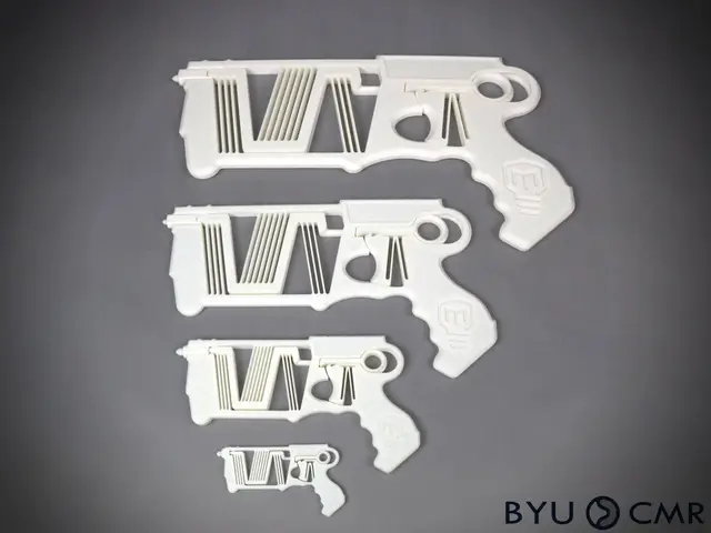 One Piece Compliant Mechanism Blaster (Mark Rober) — modelo 3D