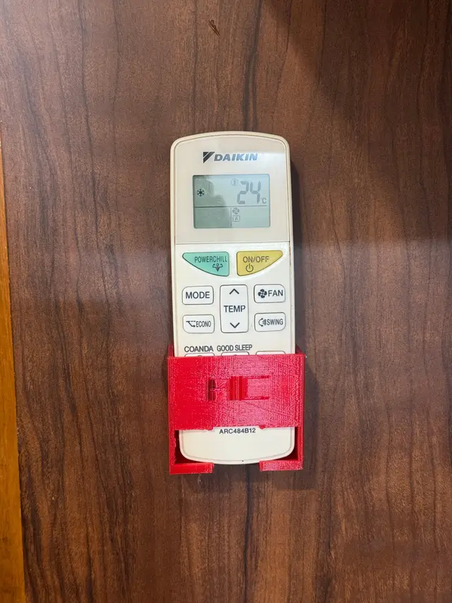 Remote Wall Stand / Holder — modelo 3D