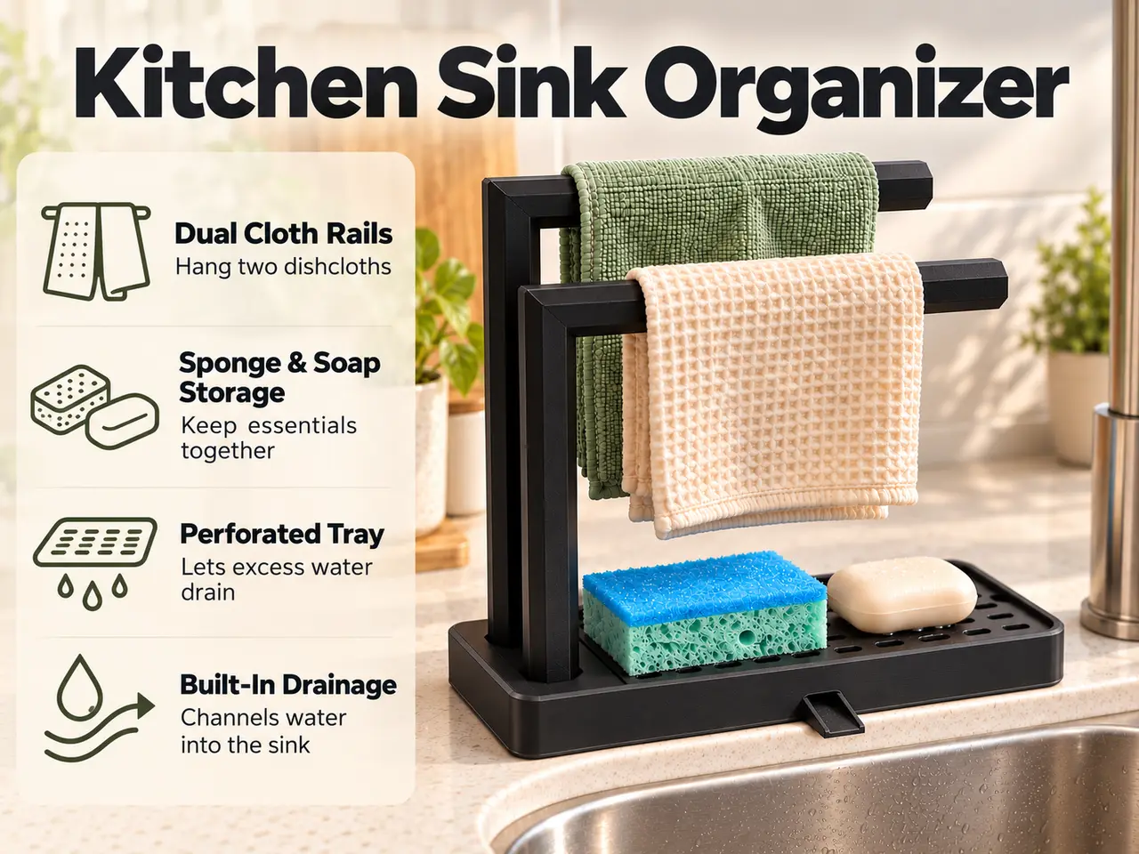 Kitchen Sink Organizer — modelo 3D