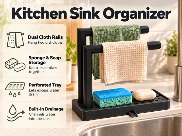 Kitchen Sink Organizer — modelo 3D