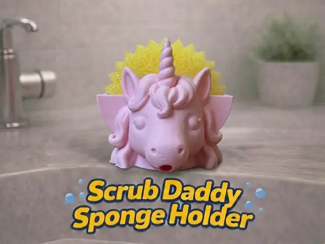 Elara the Unicorn - Scrub Daddy Holder — modelo 3D