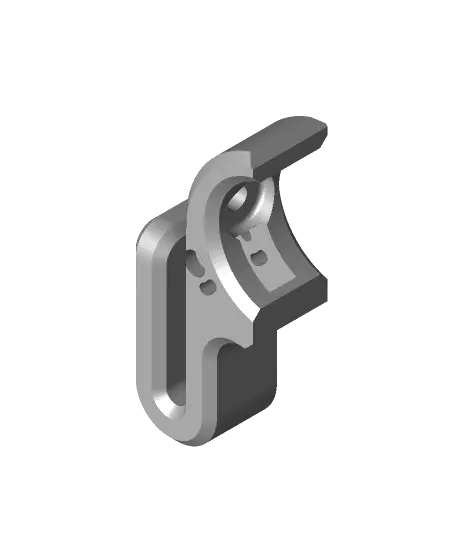 Super73 Latching utility hanger — modelo 3D