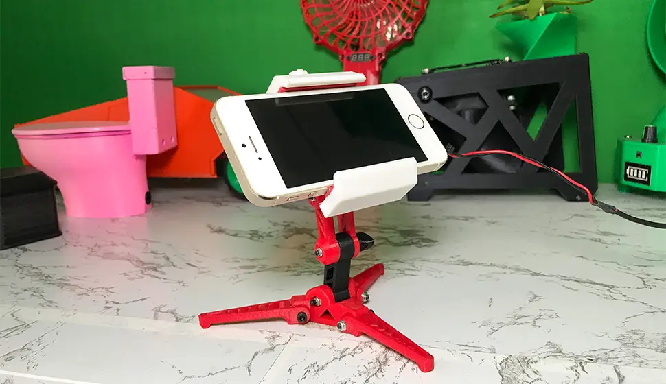 Tripod Phone — modelo 3D