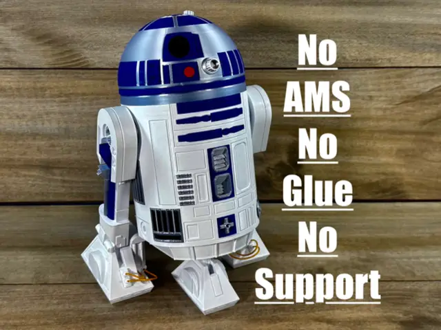 R2-D2 — modelo 3D