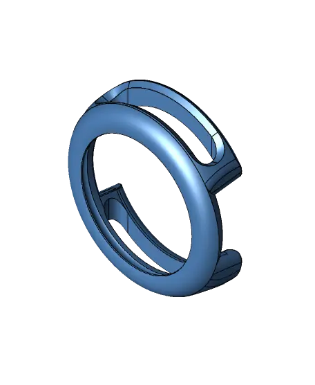 AirTag Dog Collar Holder — modelo 3D