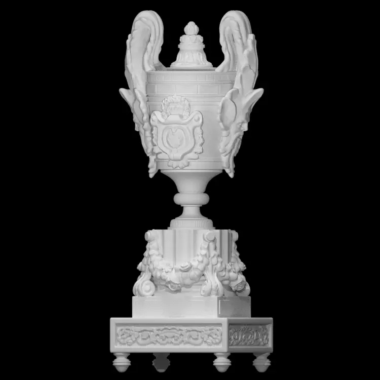 Louis XVI Style Pendule a Cercles Tournants — modelo 3D