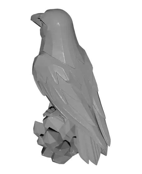 Crystal Crow Sentinel — modelo 3D