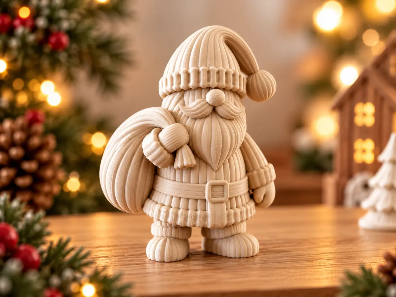 Cute Santa Claus – Cozy Christmas Decor — modelo 3D