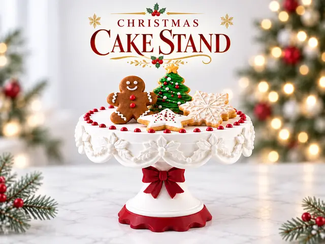 Christmas Cookie & Cake Stand - Holiday Decor — modelo 3D