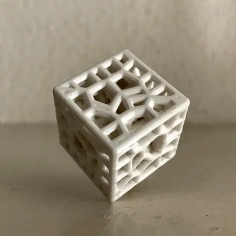 ZAdd_Calibration_cube_Lattice — modelo 3D