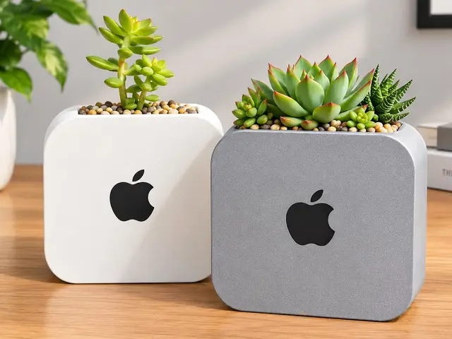 Mac Mini Desktop Planter — M4 Succulent Pot — modelo 3D