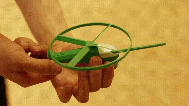 Multi-Color Flying Helicopter Toy — modelo 3D