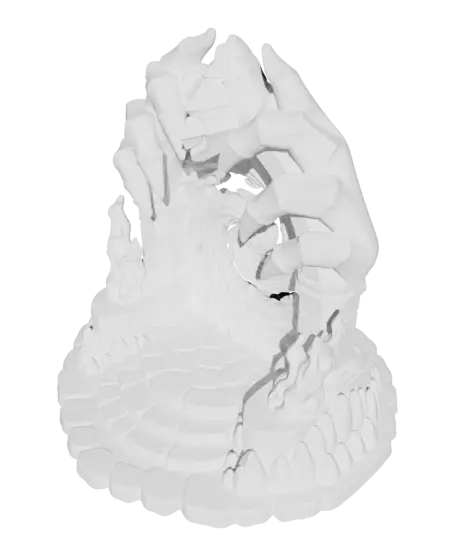 Void Portal Dungeon Terrain — modelo 3D