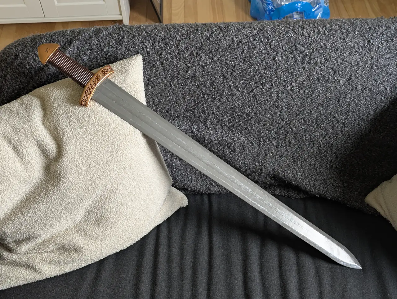 Viking Sword with 3mm Steel Rods — modelo 3D