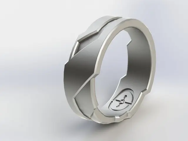 Halo/Tron inspired Ring — modelo 3D