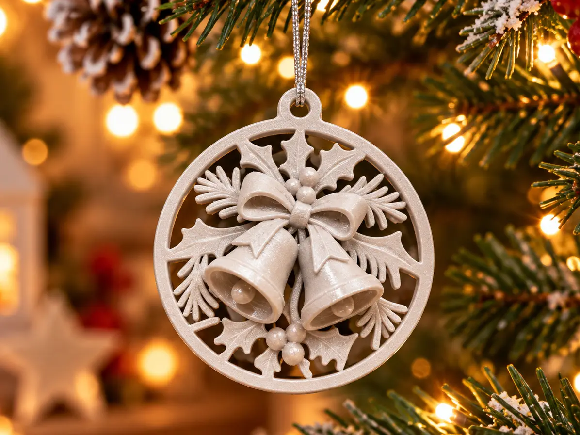 Christmas Bells Ornament — modelo 3D