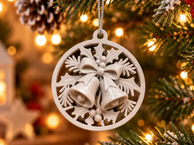 Christmas Bells Ornament — modelo 3D
