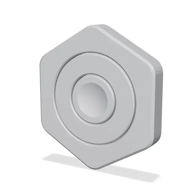 ORBITSPIN - Print-in-Place Hex Fidget Spinner — modelo 3D