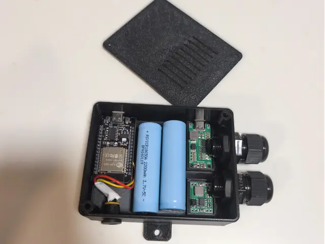 ESP32 Box with 18650 battery — modelo 3D