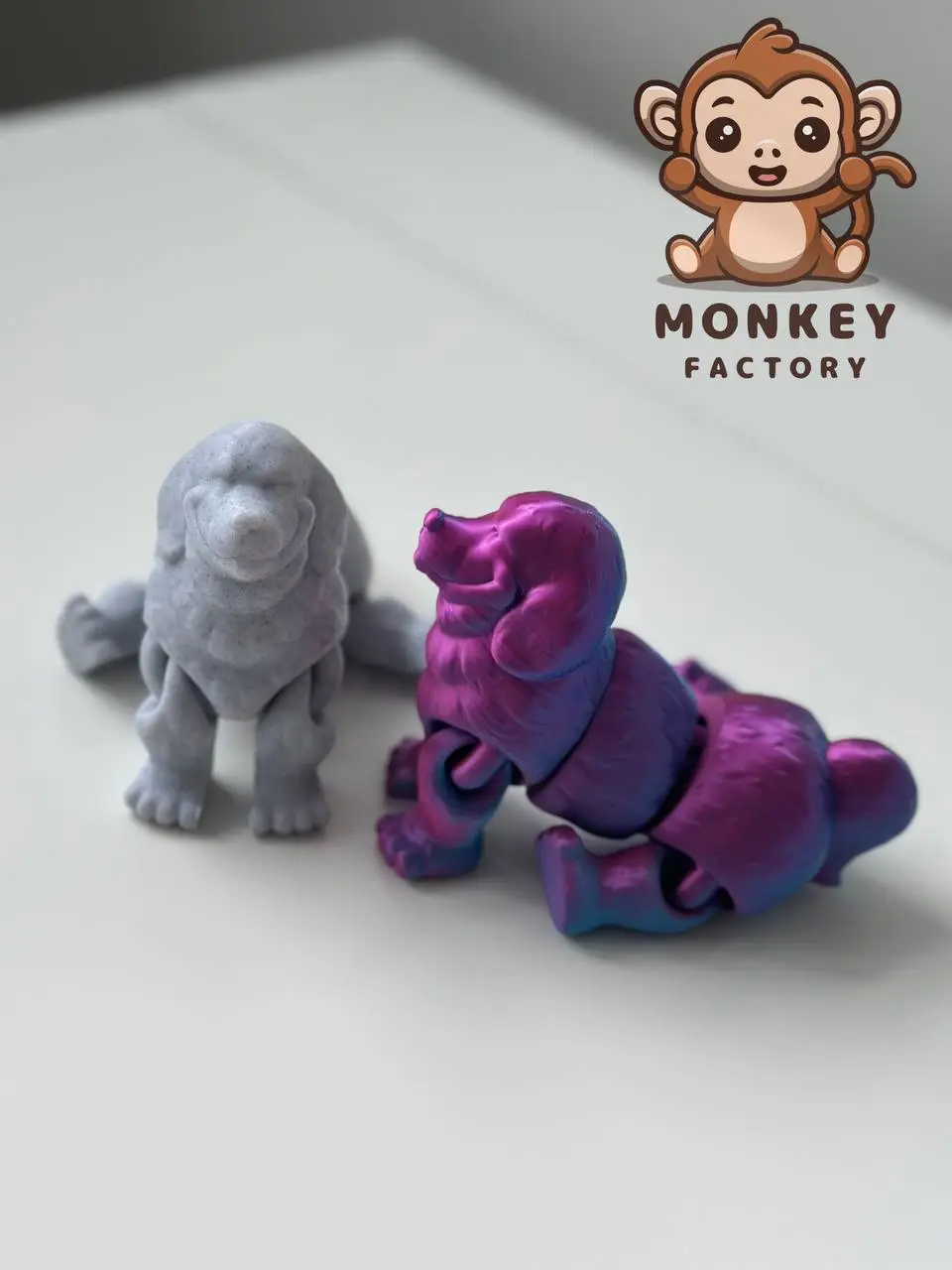 Cute Articulated Dog – Moving 3D Printed Dog Toy — modelo 3D