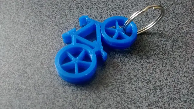 Keychain Bike — modelo 3D