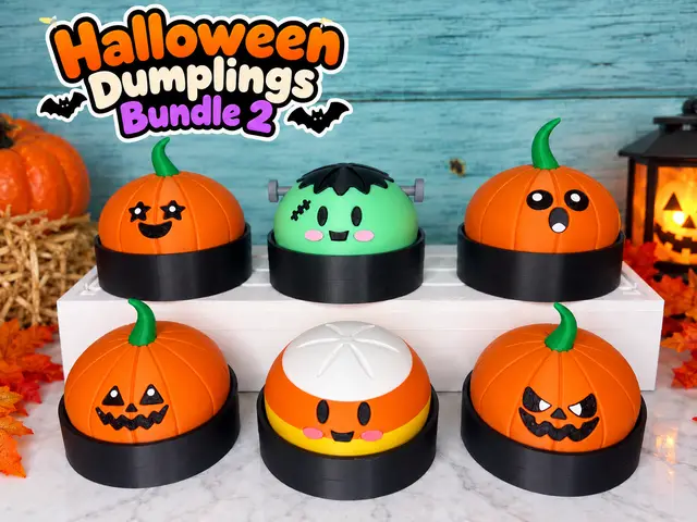 Halloween Dumplings Bundle 2 — modelo 3D