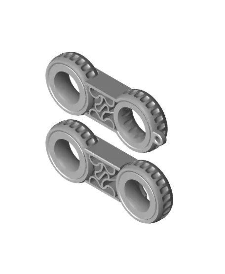 Double Clicking Wheel EDC Fidget Toy — modelo 3D