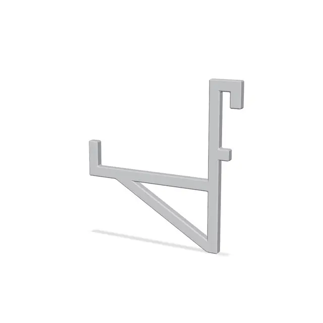Simple IKEA SKADIS Pegboard Hook — modelo 3D