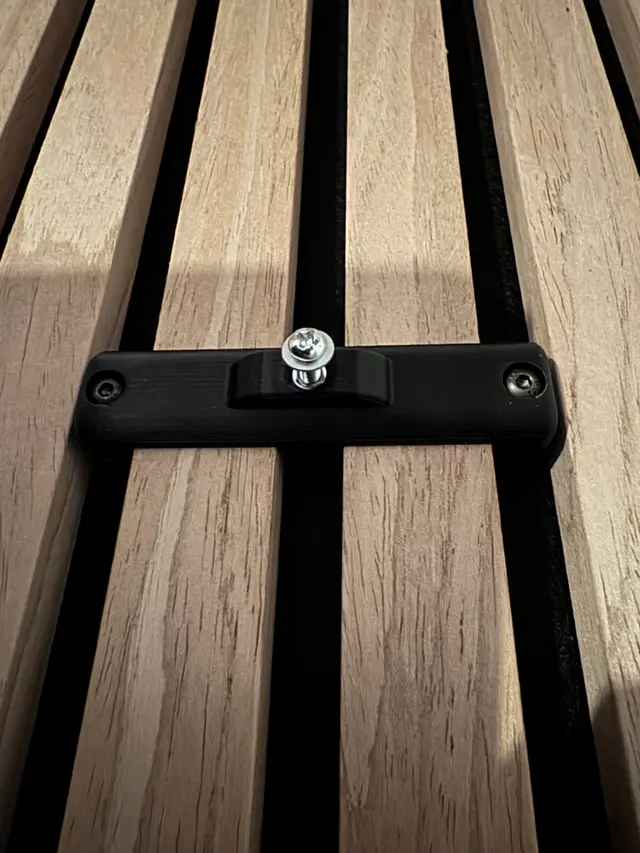 No Drill acoustic Panel mount — modelo 3D
