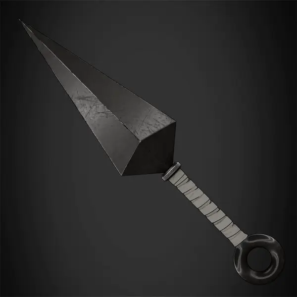 Naruto Shinobi Ninja Kunai for Cosplay — modelo 3D