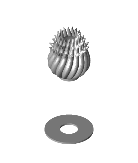 Single Flower Ornament — modelo 3D