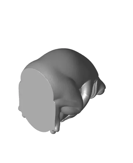 Frog-shaped vase art organizer for green joy — modelo 3D