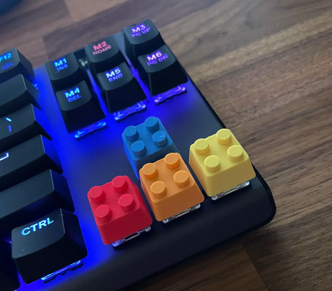 Brick Keycap — modelo 3D