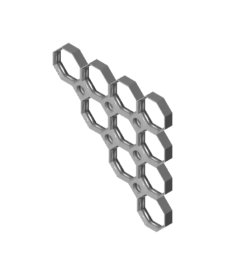 4x4 Multiboard Tile Bracket — modelo 3D