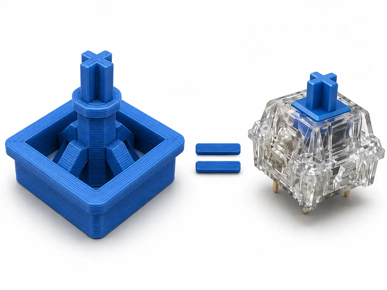 3D Printed Clicky Clicker - Print in Place — modelo 3D
