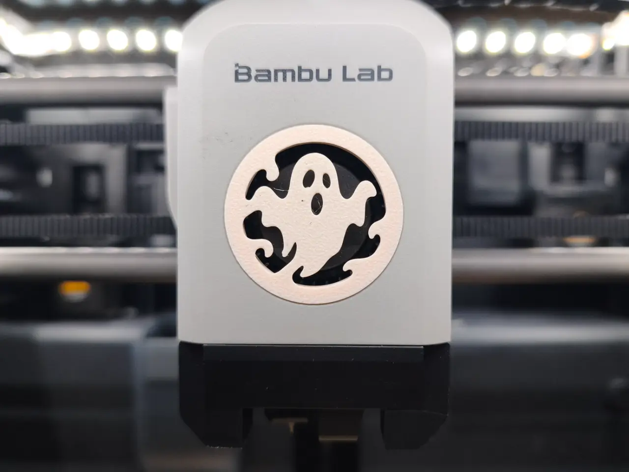 Ghost fan cover for X1C - P1S - P1P — modelo 3D