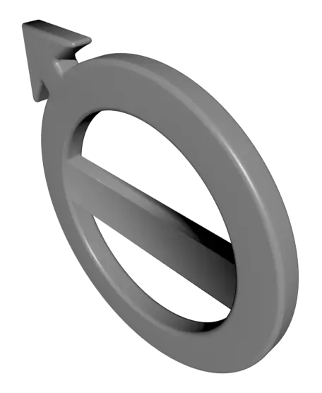Volvo logo — modelo 3D