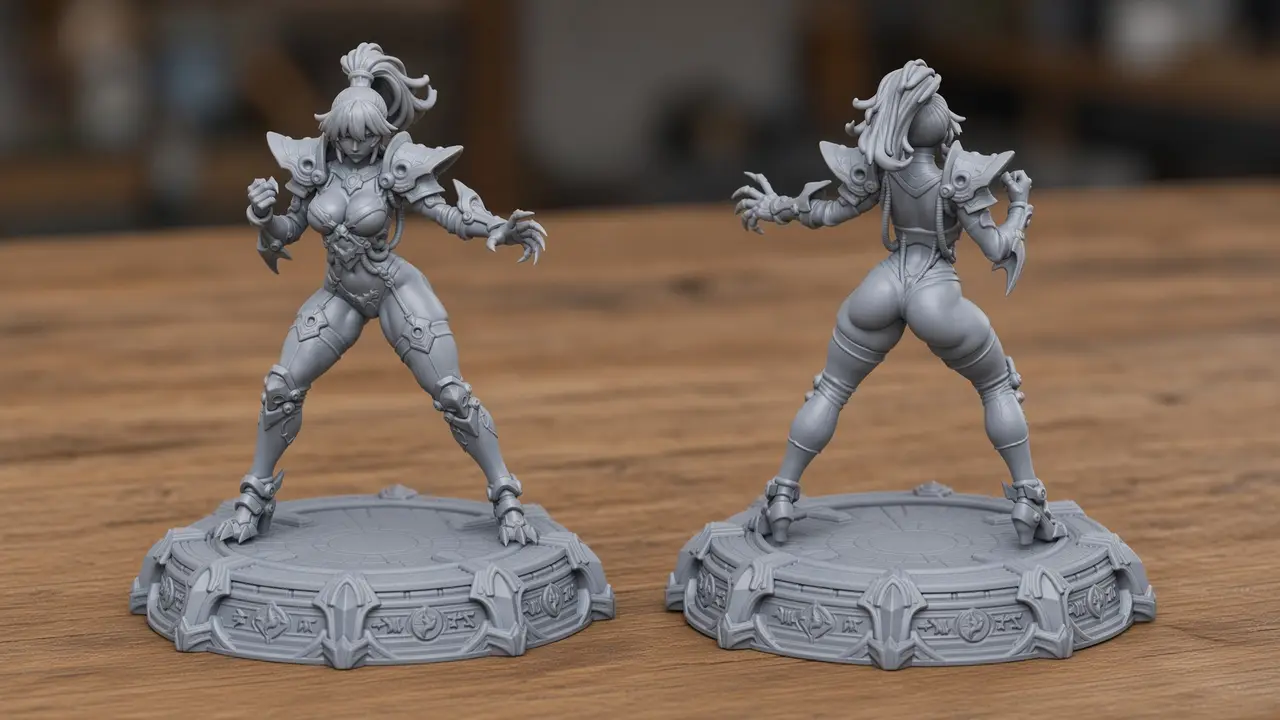 Protoss Maids - Set 1 — modelo 3D