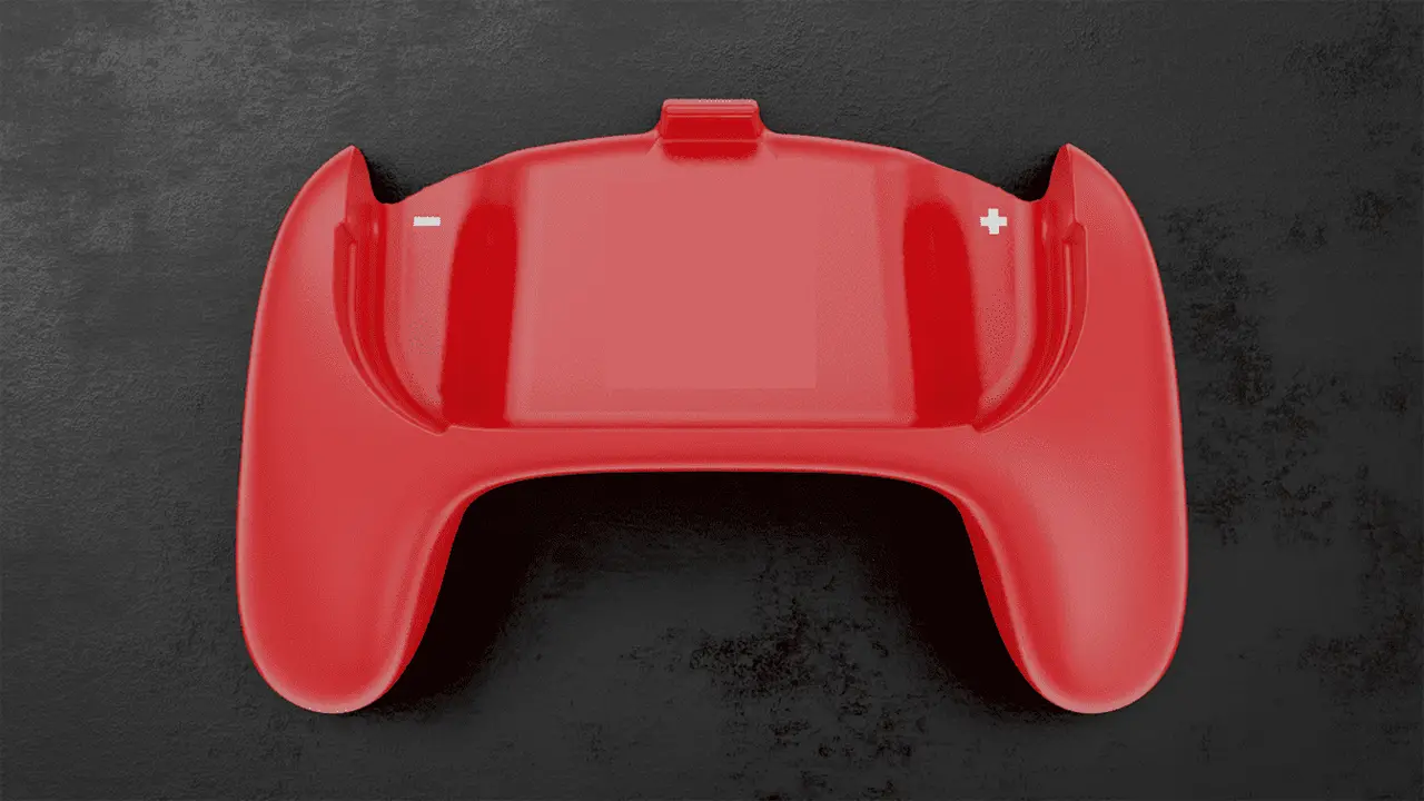 Single Joy-Con Grip - Nintendo Switch Joycon Controller Holder — modelo 3D