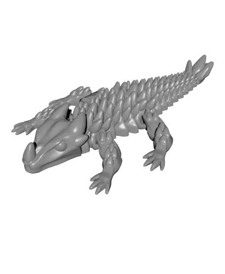 Small Baby Dragon - Articulated Dragon — modelo 3D