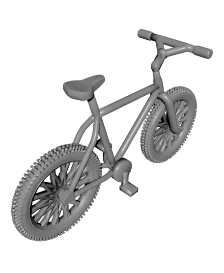 Mountain bike — modelo 3D