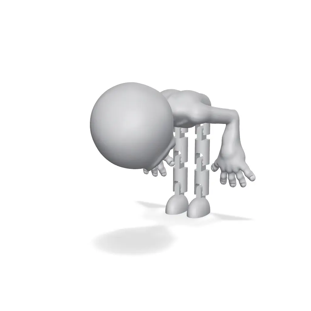 Little Grey Alien | Halloween Shelf Sitter — modelo 3D