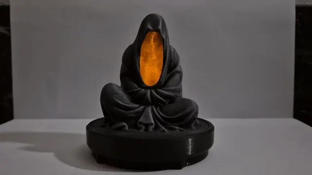 Meditating Reaper LED Candle Holder [V2 IS OUT] — modelo 3D
