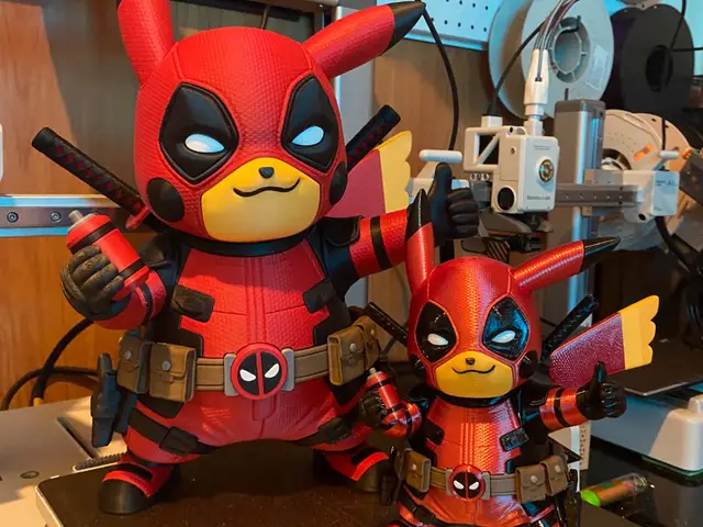 Pika_Pool – Pikachu x Deadpool — modelo 3D