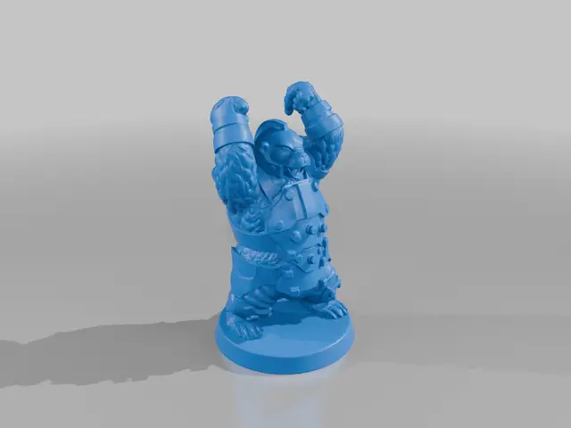 Frostclaw Paladins Proxy - Heroscape — modelo 3D
