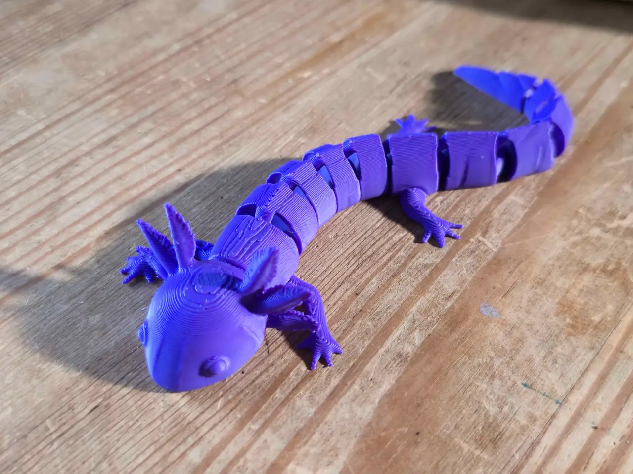 Flexi Axolotl — modelo 3D